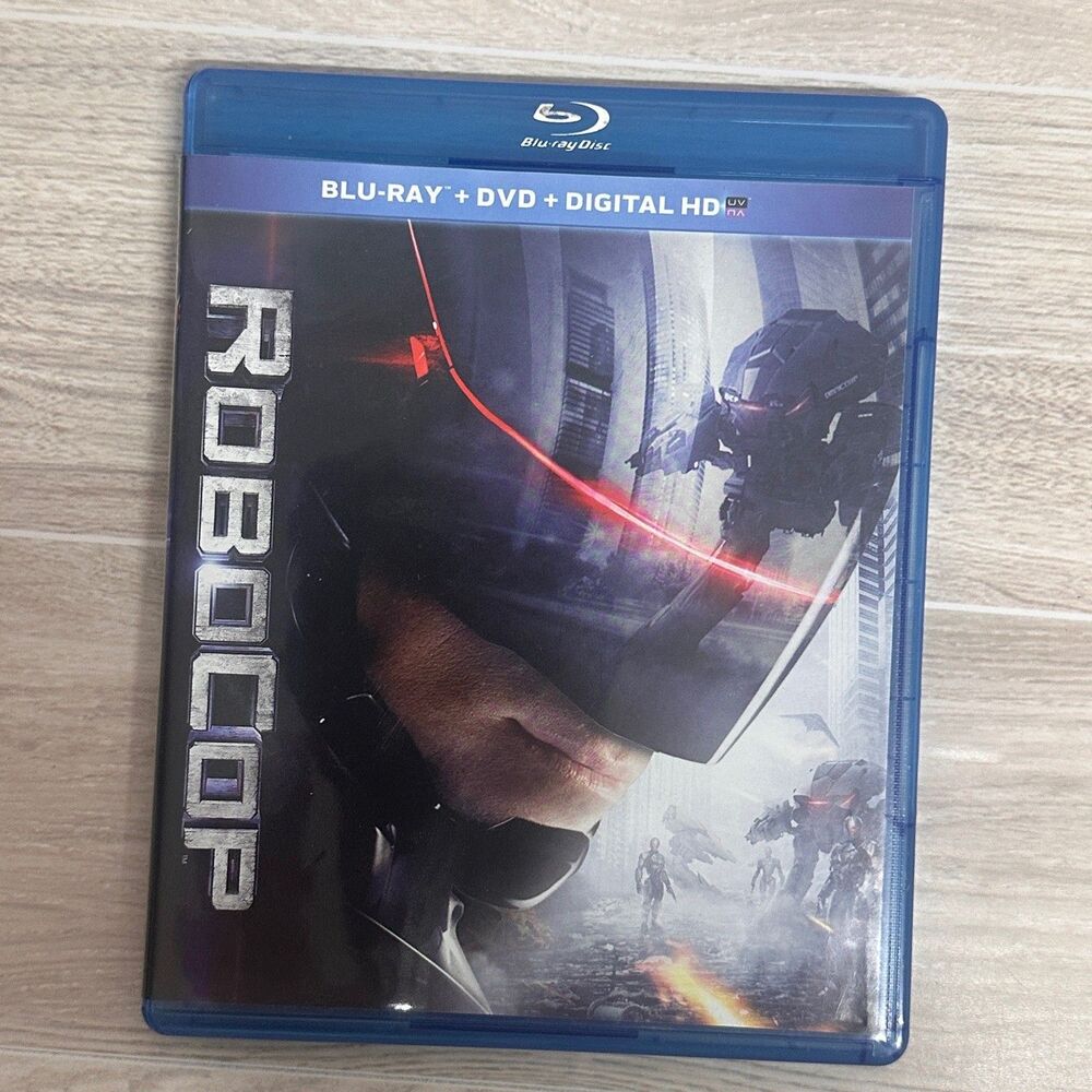 RoboCop Blu-ray 2014 Blu-ray + DVD + Digital HD Joel Kinnaman